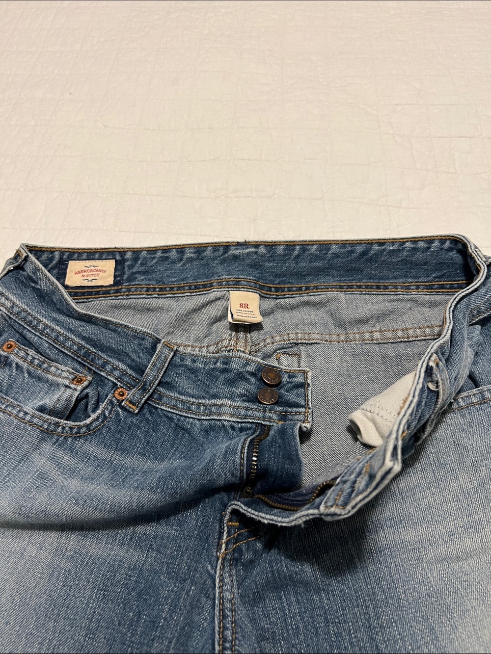Abercrombie & Fitch Light Blue Denim Jeans